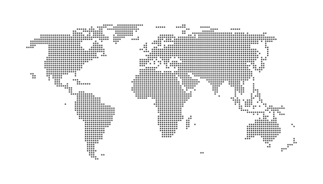 Global reach map